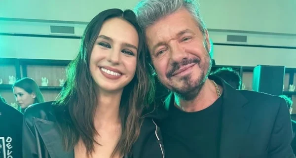 Marcelo Tinelli y su hija Juana
