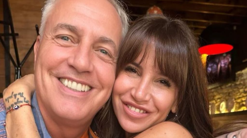 Florencia Peña y Marley en un evento