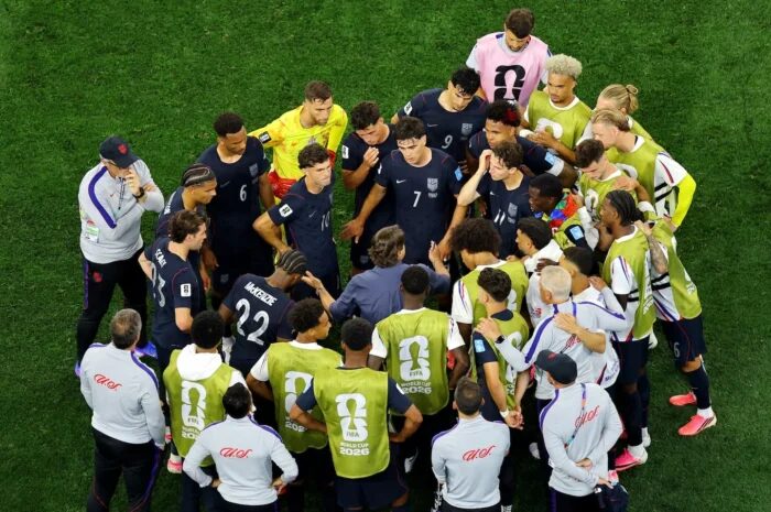 Mauricio Pochettino dirigiendo a la selección de Estados Unidos tras su clasificación en el Mundial 2026