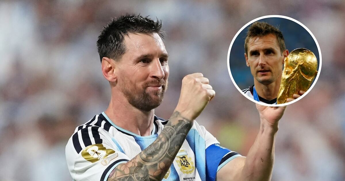 Lionel Messi celebra su hat-trick en el Mundial 2026