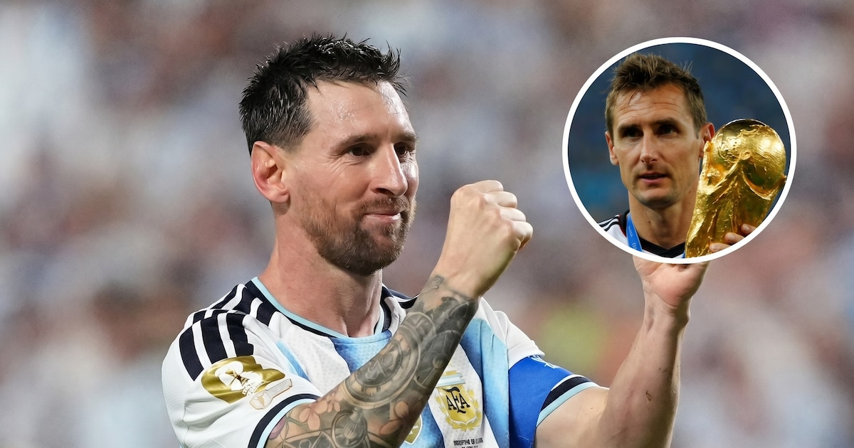 Lionel Messi celebra su hat-trick en el Mundial 2026