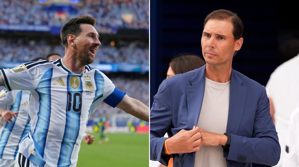 Lionel Messi celebrando un gol en el Mundial 2026