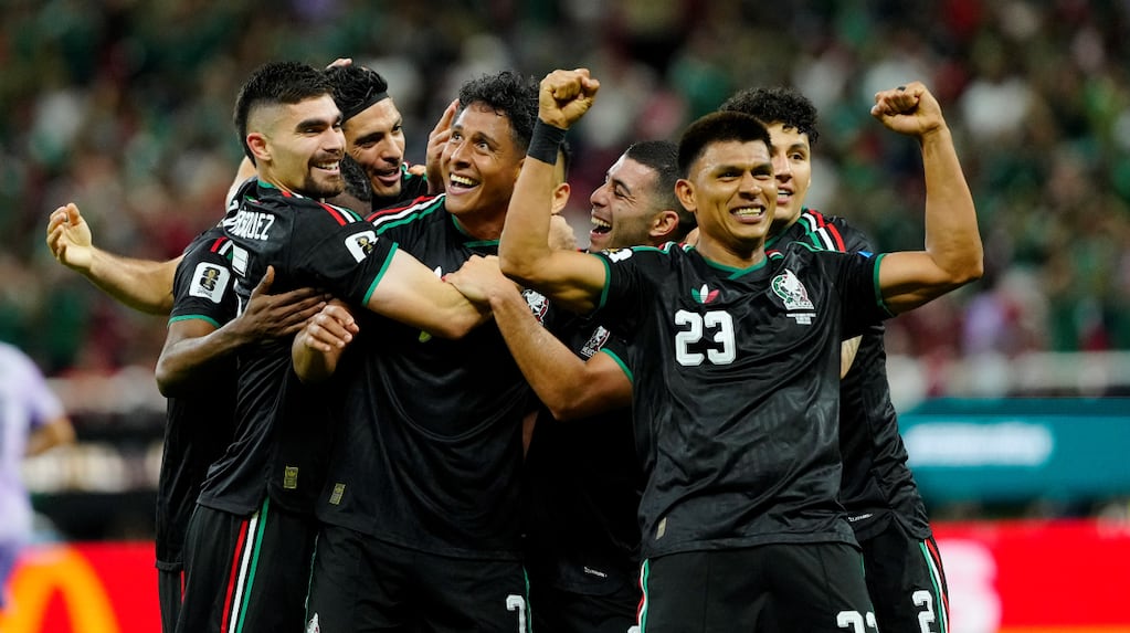 Celebración de la selección mexicana tras clasificar al Mundial 2026