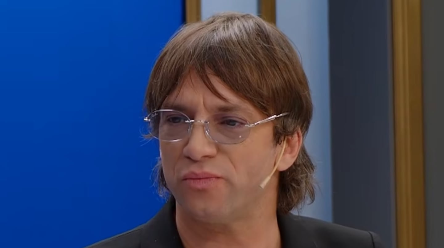 Joaquín Levinton durante una entrevista en el programa de Mirtha Legrand