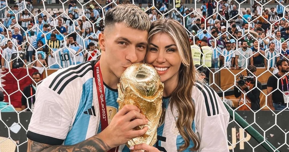 Muriel López Benítez y Lisandro Martínez