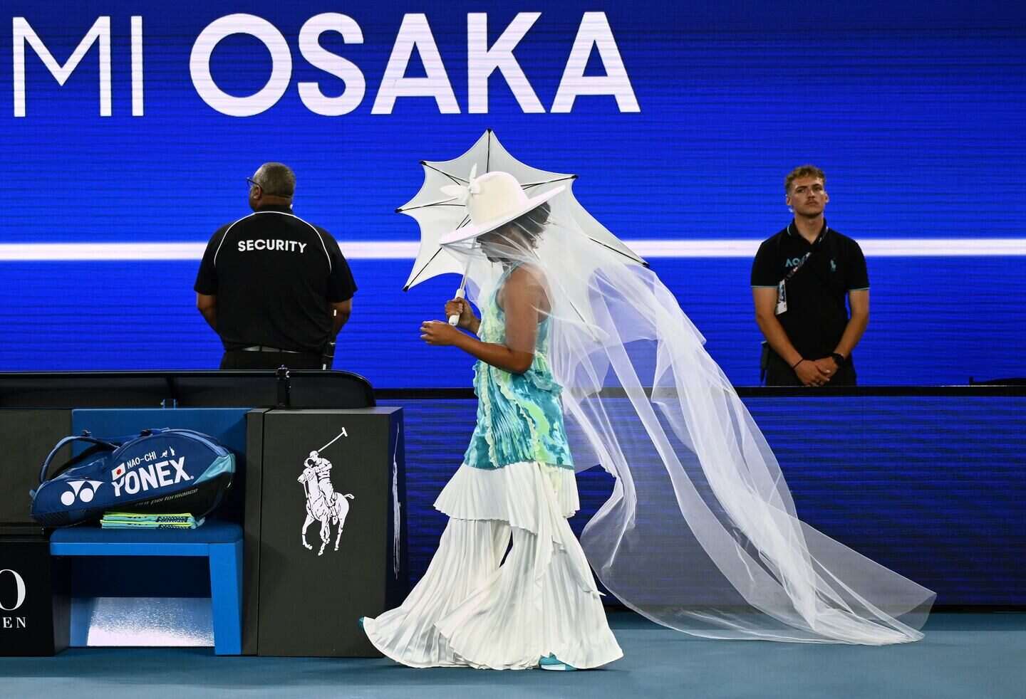 Naomi Osaka con un kimono inspirado en Kill Bill en Wimbledon