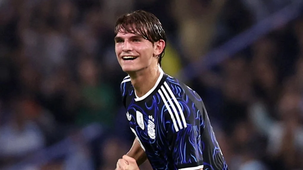 Nico Paz en la Selección Argentina