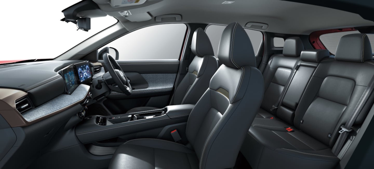 Interior del nuevo Nissan Kicks híbrido con tracción integral