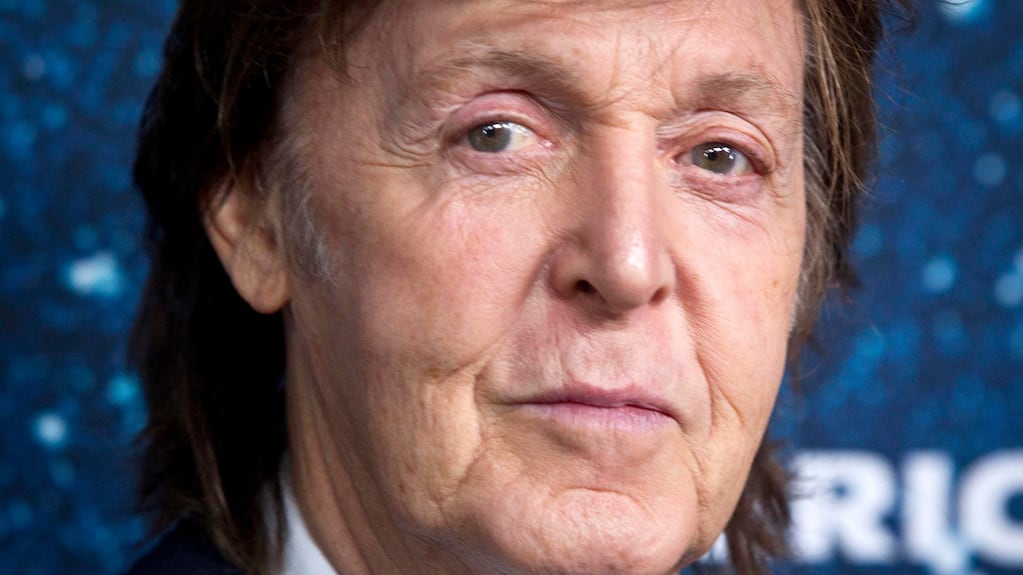 Paul McCartney en un evento musical