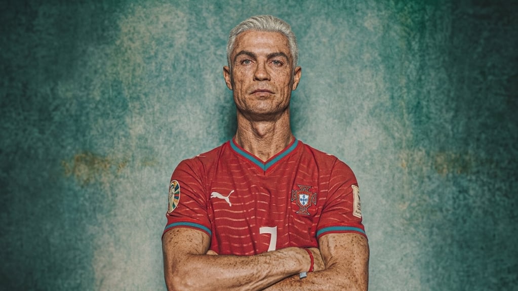 Cristiano Ronaldo en el partido contra Congo en el Mundial 2026