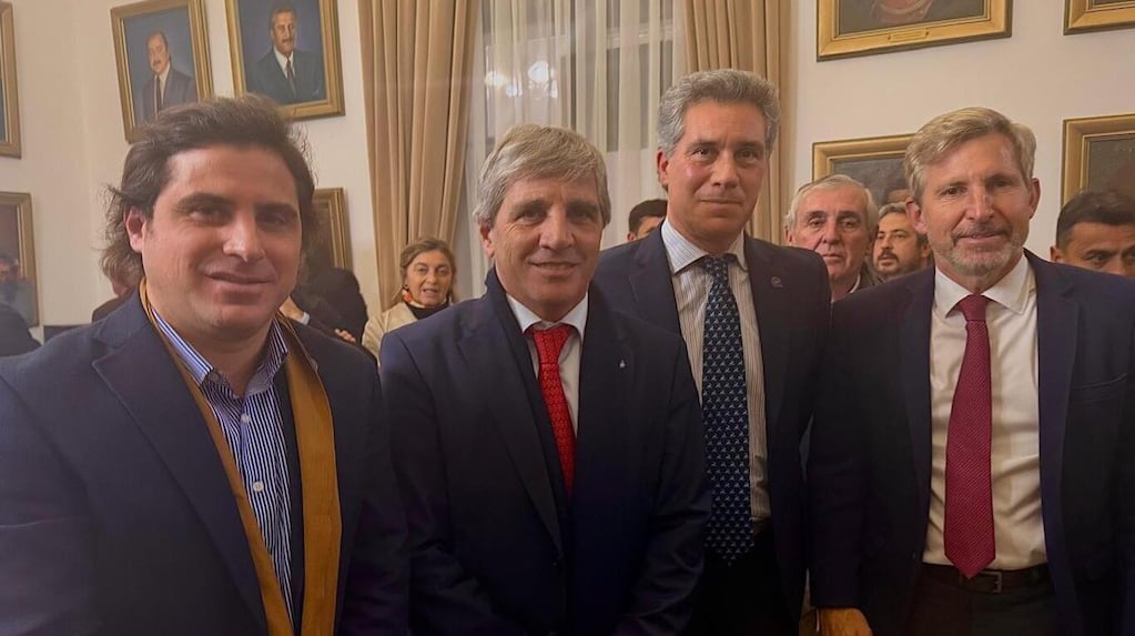 Reunión de productores entrerrianos con Luis Caputo y Rogelio Frigerio
