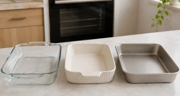 Fuentes de cocina de vidrio, cerámica y metal
