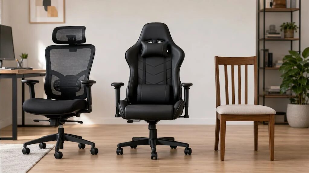 Sillas ergonómicas y gamer para trabajar