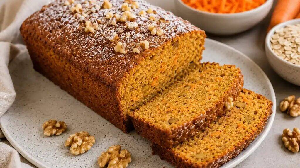 Budín de zanahoria saludable