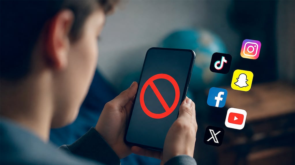 Prohibición de redes sociales para menores en Reino Unido