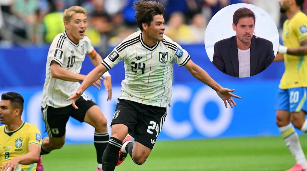 Mariano Closs relatando el gol de Japón en el Mundial 2026