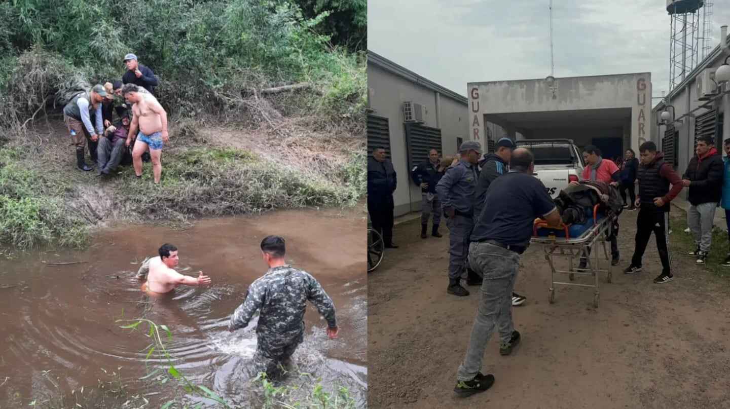 Rescate de Jonathan Blanco en Chaco tras 19 días desaparecido en el monte