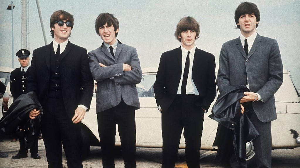 Los Beatles en su primera presentación en Top of the Pops