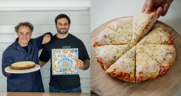 Pizza al molde lista para hornear de Roberto Petersen