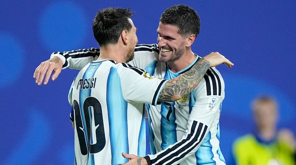 Rodrigo De Paul y Lionel Messi en el Mundial 2026