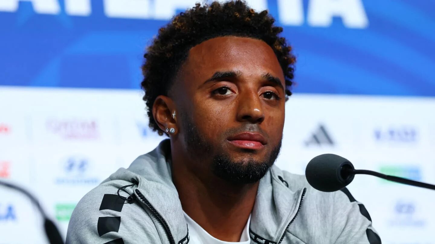 Ryan Mendes, capitán de Cabo Verde, en conferencia de prensa antes del partido contra Argentina