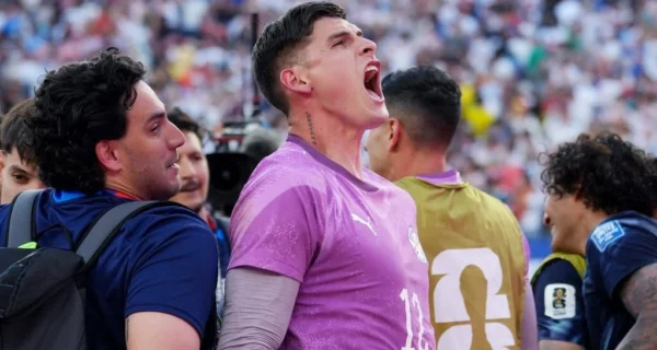 Orlando Gill durante el partido contra Alemania en el Mundial 2026