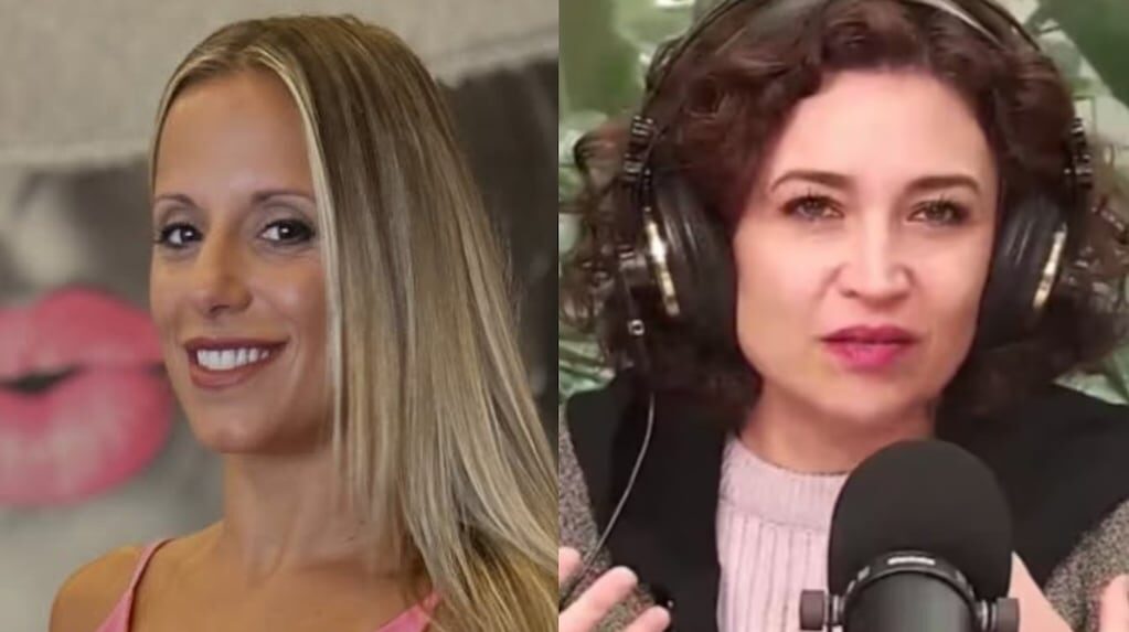 Sofía Monachelli discutiendo sobre la denuncia a Nacho Levy