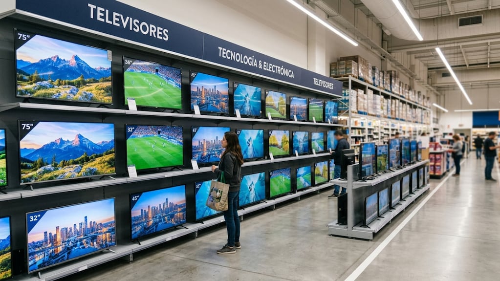Ofertas de televisores en supermercados