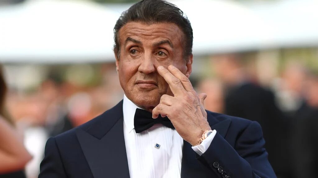 Sylvester Stallone desayunando con alimentos saludables