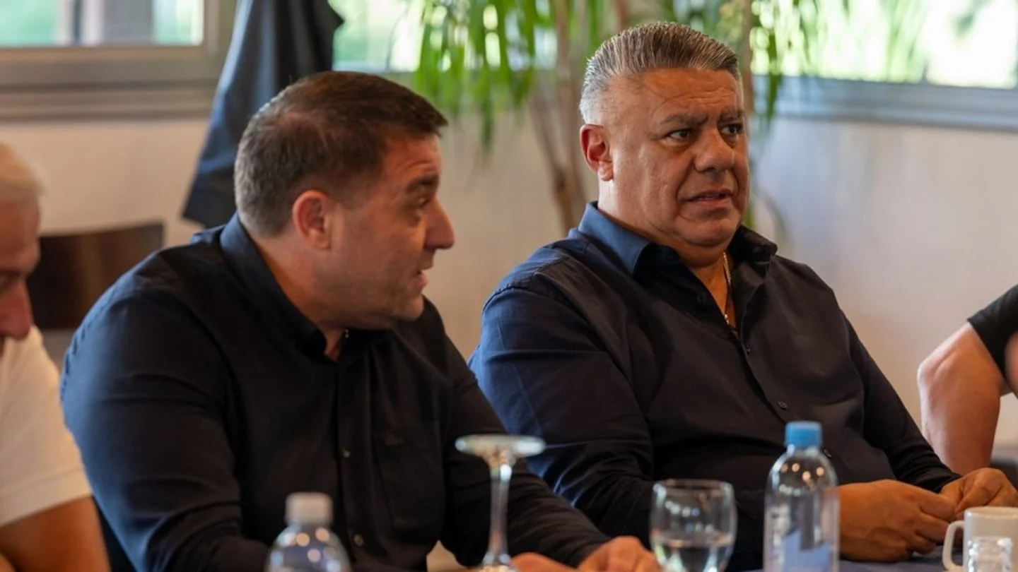 Tapia y Toviggino en una reunión, discutiendo sobre su futuro judicial