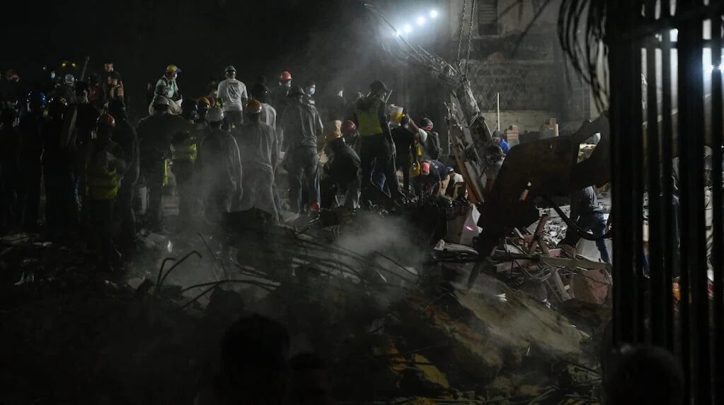 Destrucción en La Guaira tras los terremotos en Venezuela