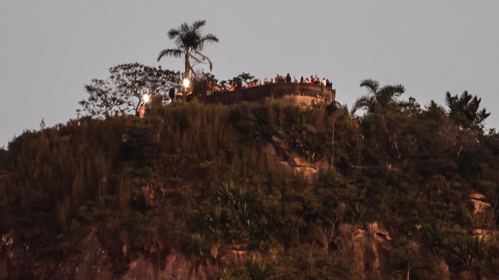 Mirador de la favela Santa Marta en Río de Janeiro