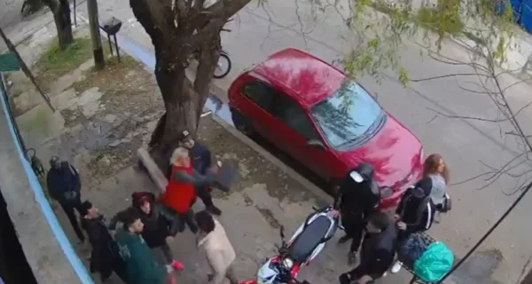 Escena del tiroteo en San Fernando