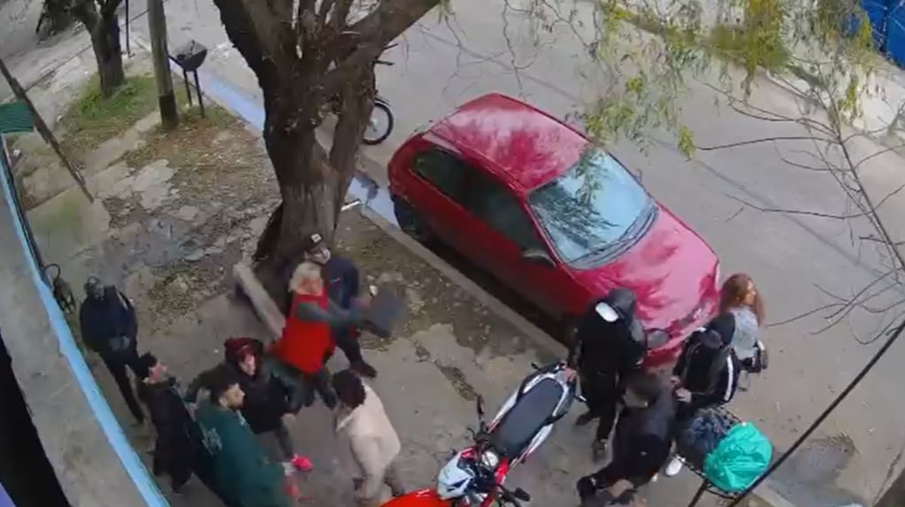 Escena del tiroteo en San Fernando
