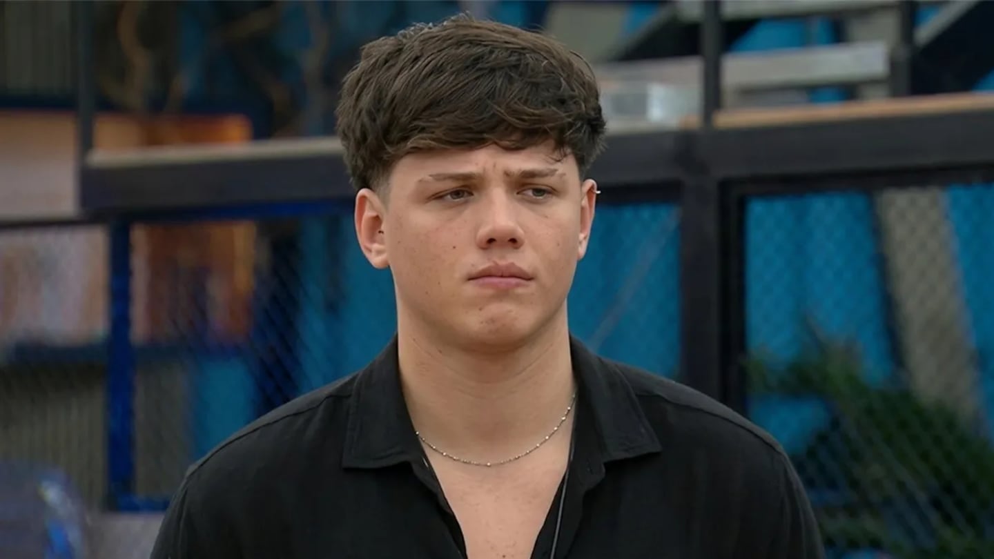Leandro Nigro con expresión seria en Gran Hermano 2026