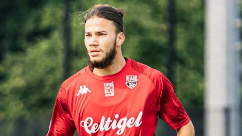 Kenzo Kies, jugador del En Avant Guingamp