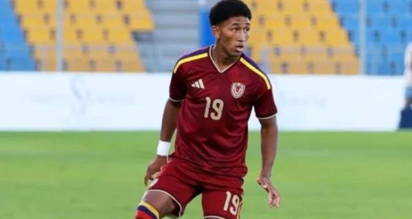 Yimvert Berroterán, jugador de la selección sub-20 de Venezuela