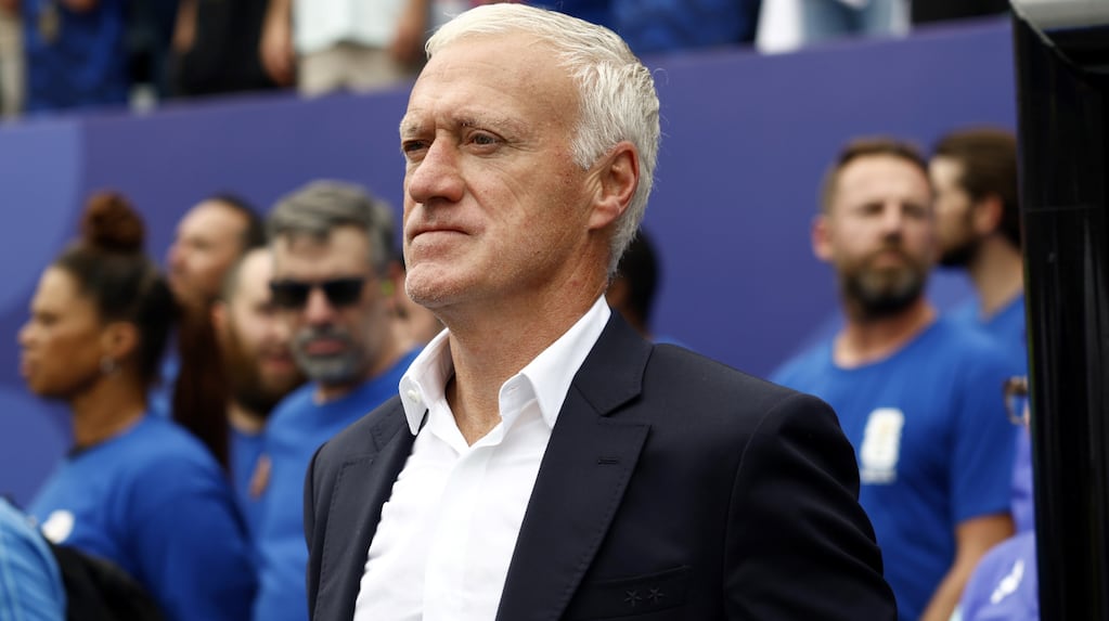 Didier Deschamps en conferencia de prensa