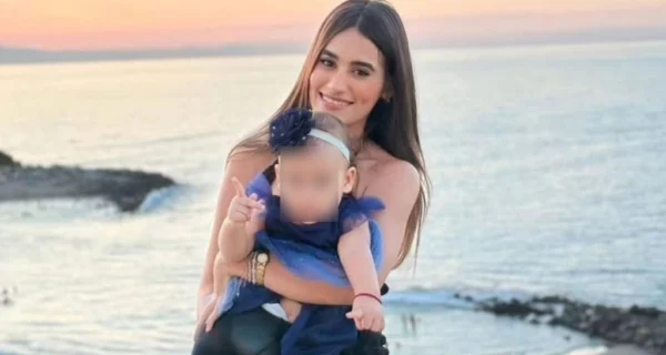 Héctor Bello y su hija Alana tras la tragedia en Venezuela