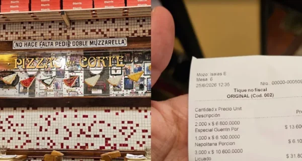 Pizzería Güerrín en Buenos Aires