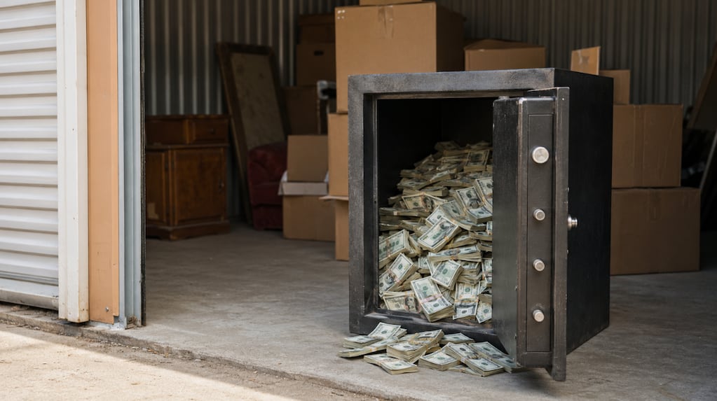 Un hombre encontró 7,5 millones de dólares en un depósito abandonado