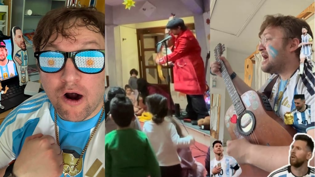 Axel Bernhard enseñando música a niños en Alemania