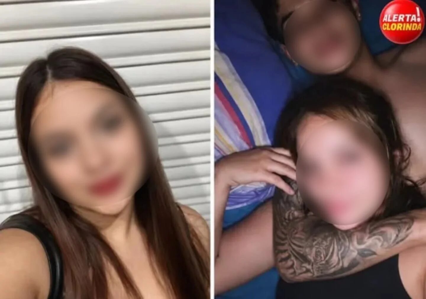 Madre y padrastro de Neithan Martínez, niño fallecido en Formosa, en una imagen compartida en redes sociales