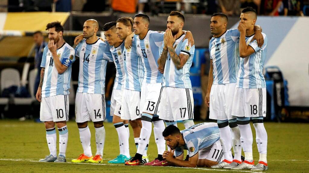Mariano Andújar y la Selección argentina durante la Copa América