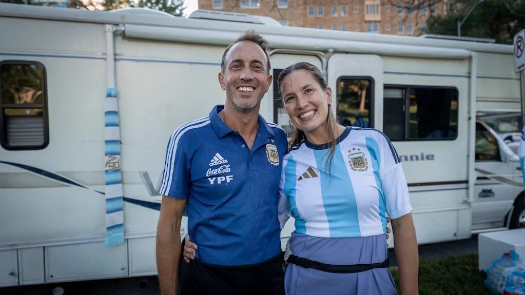Familia santafesina en su motorhome