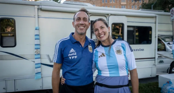 Familia santafesina en su motorhome