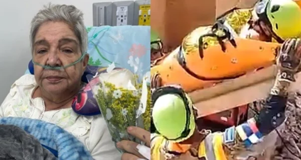 Marlene Santana rescatada tras terremoto en Venezuela