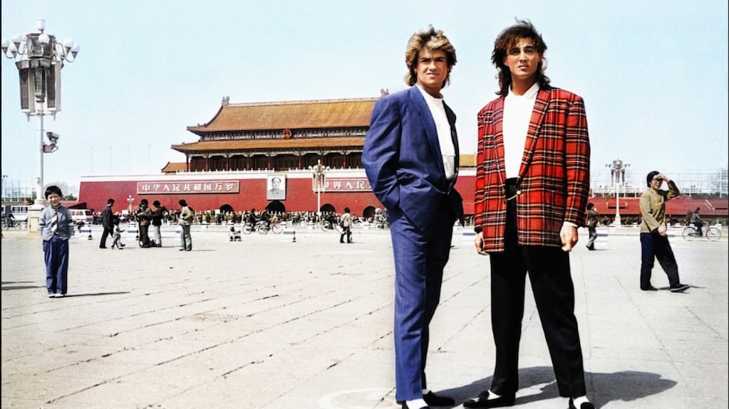 Wham! en su histórica gira por China en 1985