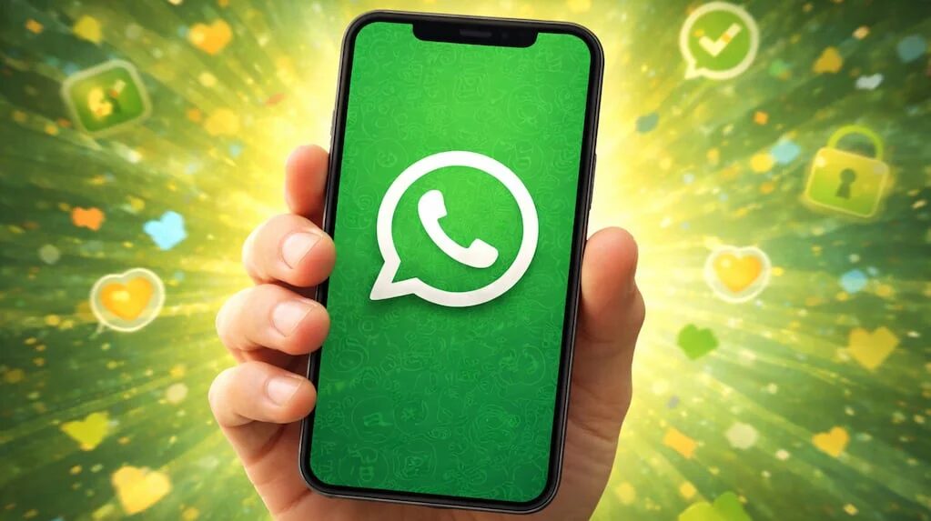 Interfaz de WhatsApp con la nueva función Chat lateral