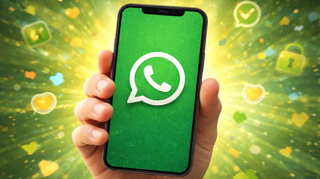 Interfaz de WhatsApp con la nueva función Chat lateral